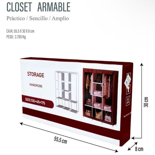 CLOSET DESARMABLE GRANDE