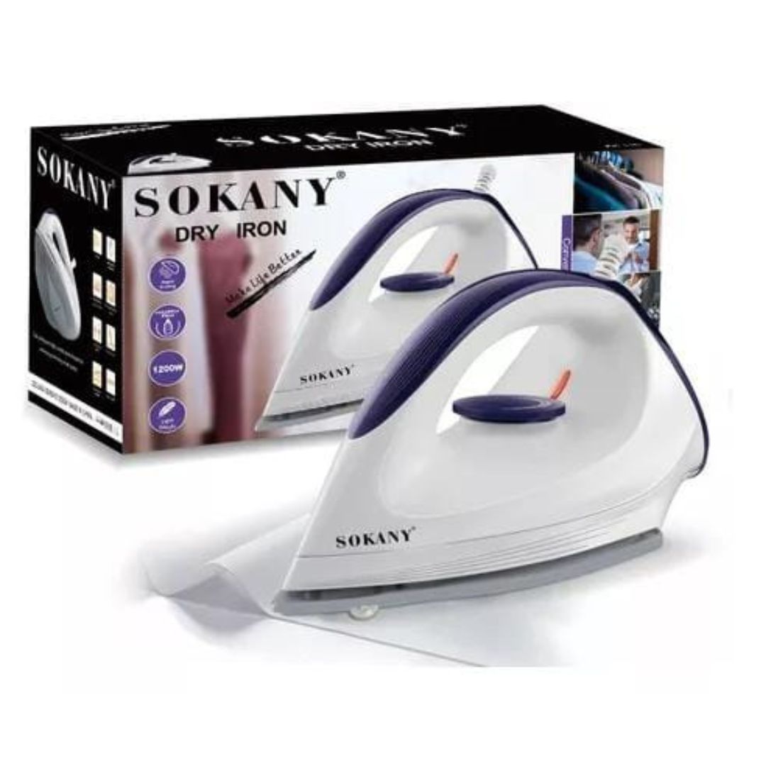 PLANCHA DE ROPA DRY IRON SOKANY