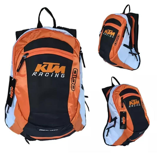 MALETA PARA MOTO KTM BLANCA