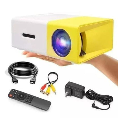 PROYECTOR PORTATIL AMARILLO