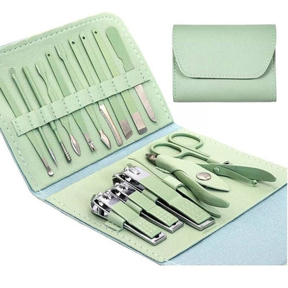 KIT MANICURE Y PREDICURE 12 PIEZAS